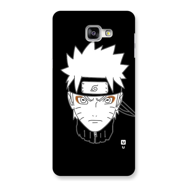 Naruto Black and White Art Back Case for Galaxy A9