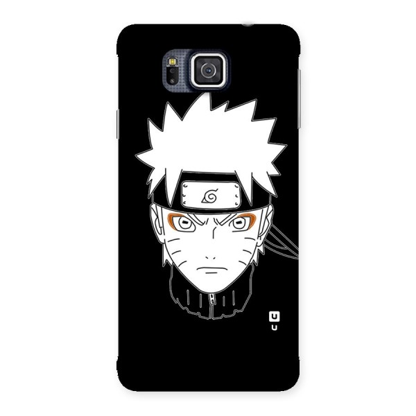 Naruto Black and White Art Back Case for Galaxy Alpha