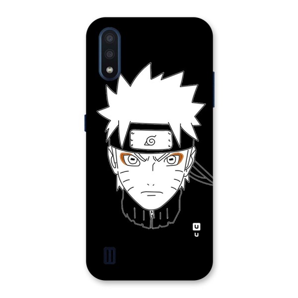 Naruto Black and White Art Back Case for Galaxy M01