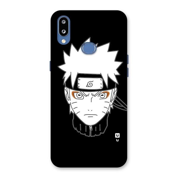 Naruto Black and White Art Back Case for Galaxy M01s