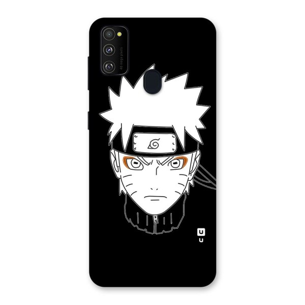 Naruto Black and White Art Back Case for Galaxy M30s