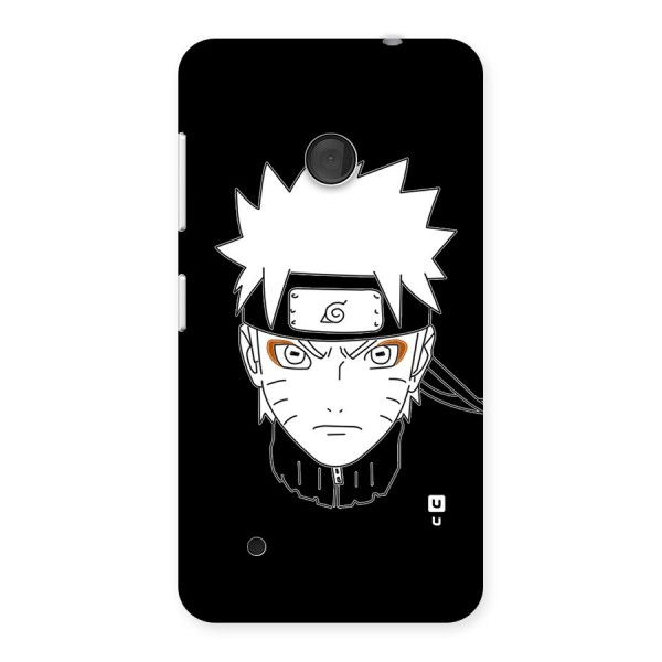 Naruto Black and White Art Back Case for Lumia 530