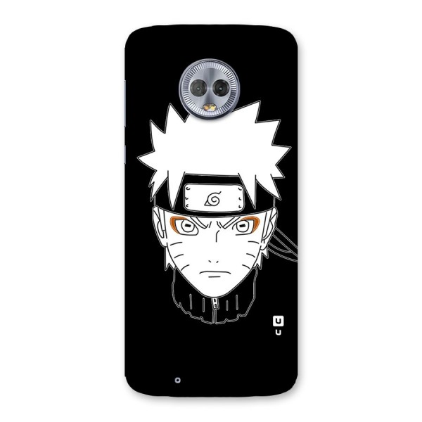 Naruto Black and White Art Back Case for Moto G6