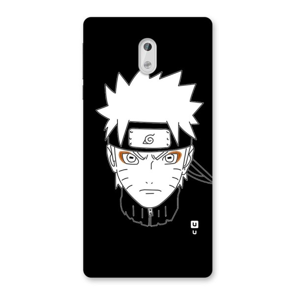 Naruto Black and White Art Back Case for Nokia 3