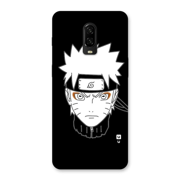 Naruto Black and White Art Back Case for OnePlus 6T