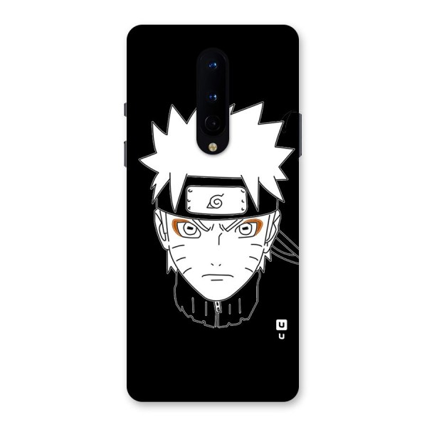 Naruto Black and White Art Back Case for OnePlus 8