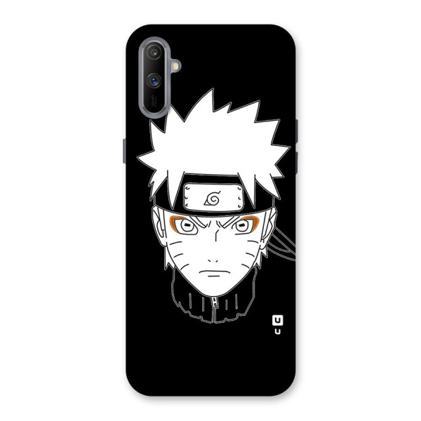 Naruto Black and White Art Back Case for Realme C3