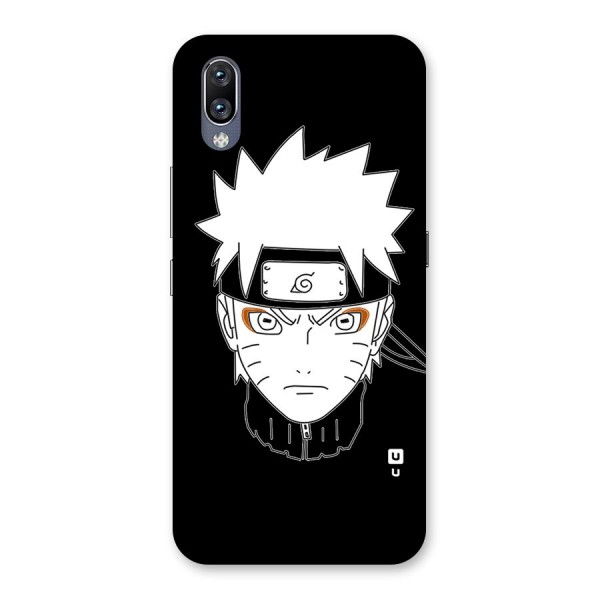 Naruto Black and White Art Back Case for Vivo NEX