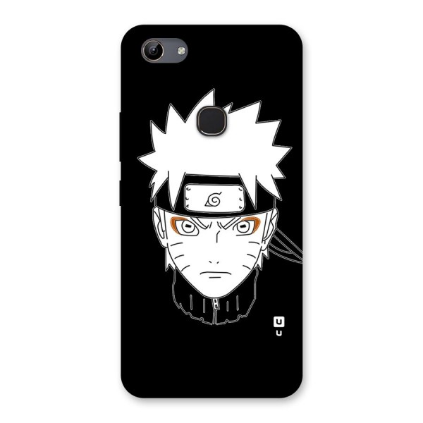 Naruto Black and White Art Back Case for Vivo Y81