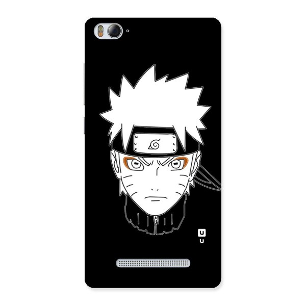 Naruto Black and White Art Back Case for Xiaomi Mi4i