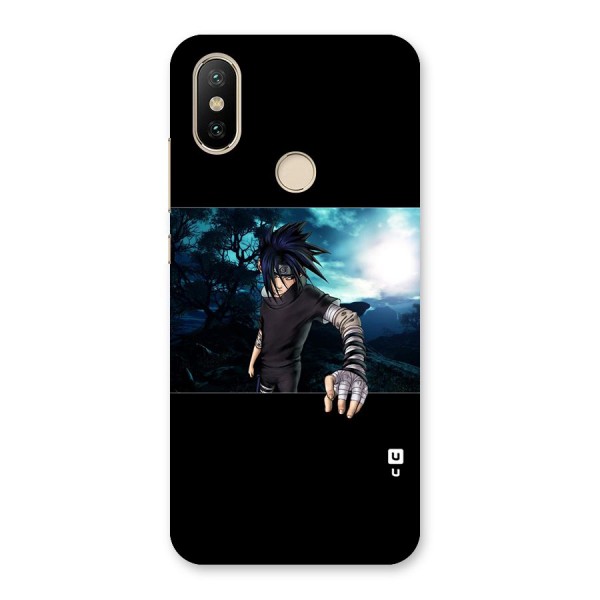 Naruto Cool Anime Night Back Case for Mi A2