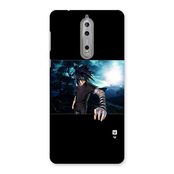 Naruto Cool Anime Night Back Case for Nokia 8