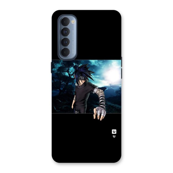 Naruto Cool Anime Night Back Case for Reno4 Pro