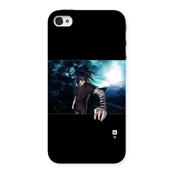 Naruto Cool Anime Night Back Case for iPhone 4 4s