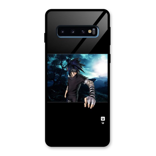 Naruto Cool Anime Night Glass Back Case for Galaxy S10