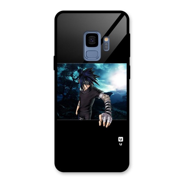 Naruto Cool Anime Night Glass Back Case for Galaxy S9