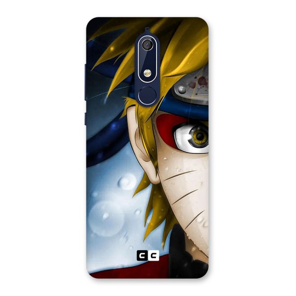 Naruto Facing Back Case for Nokia 5.1