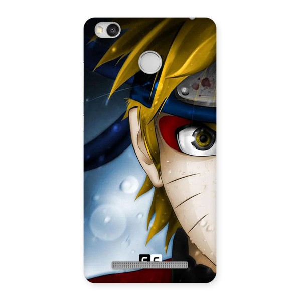 Naruto Facing Back Case for Redmi 3S Prime