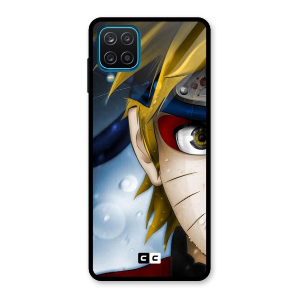 Naruto Facing Glass Back Case for Galaxy A12