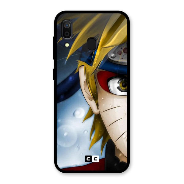 Naruto Facing Glass Back Case for Galaxy A30