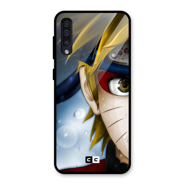 Naruto Facing Glass Back Case for Galaxy A50s