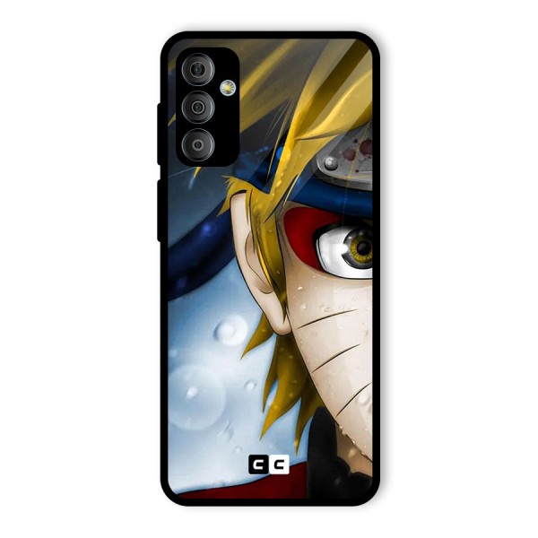 Naruto Facing Glass Back Case for Galaxy F23