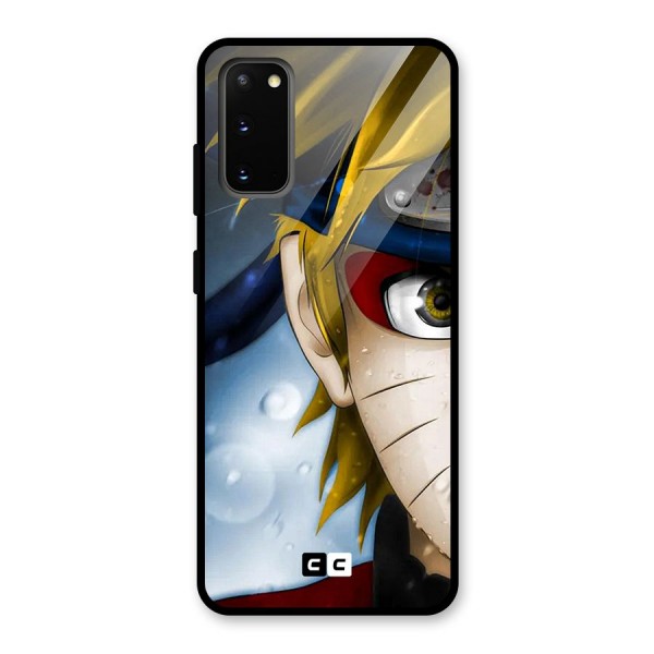 Naruto Facing Glass Back Case for Galaxy S20