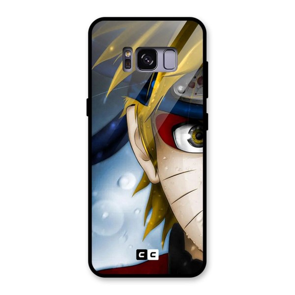 Naruto Facing Glass Back Case for Galaxy S8