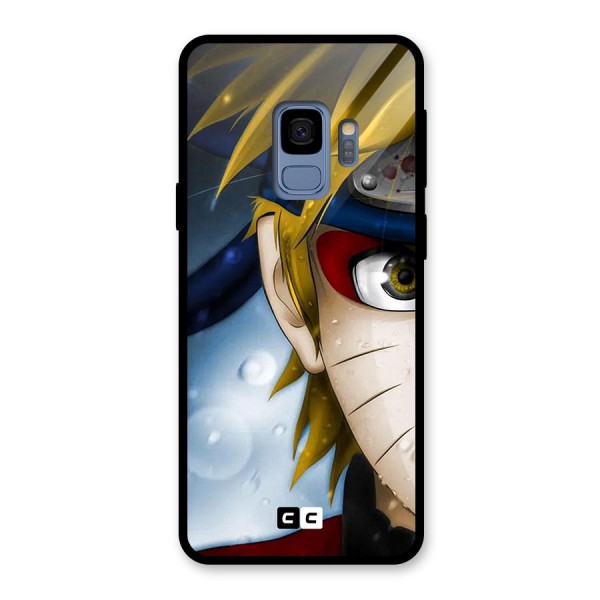 Naruto Facing Glass Back Case for Galaxy S9