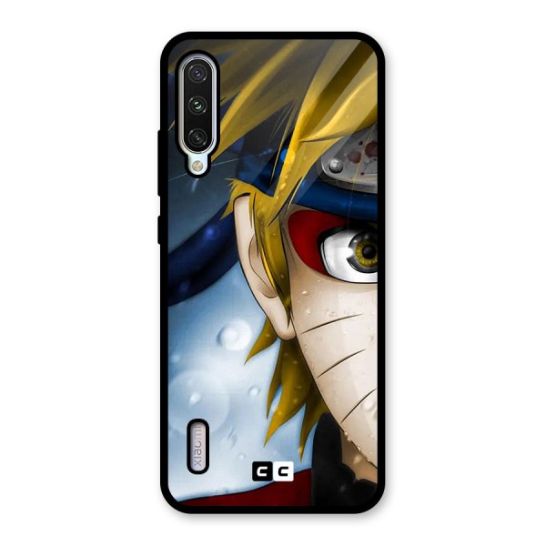 Naruto Facing Glass Back Case for Mi A3