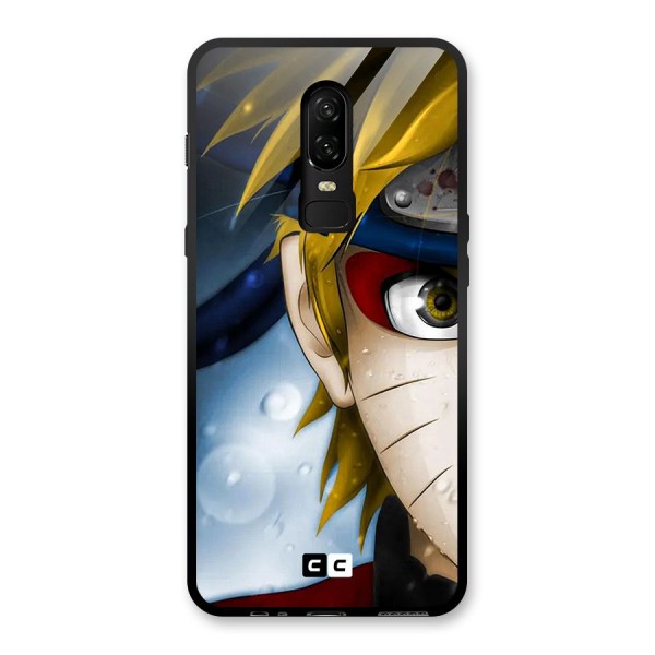 Naruto Facing Glass Back Case for OnePlus 6