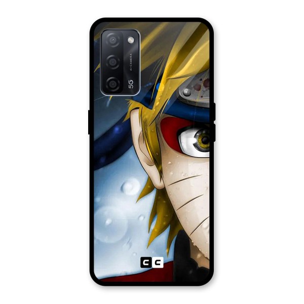 Naruto Facing Glass Back Case for Oppo A53s 5G