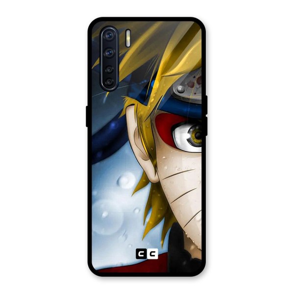 Naruto Facing Glass Back Case for Oppo F15