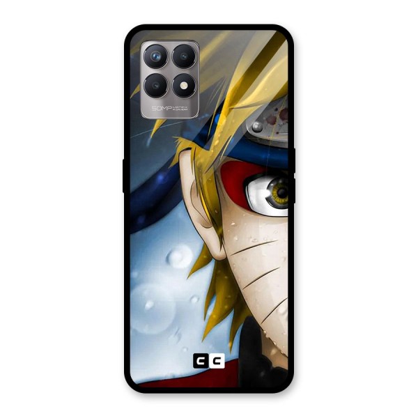 Naruto Facing Glass Back Case for Realme 8i