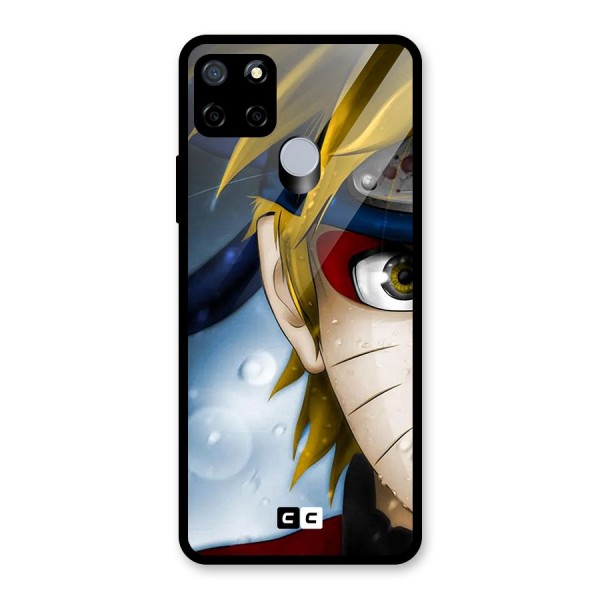 Naruto Facing Glass Back Case for Realme C15