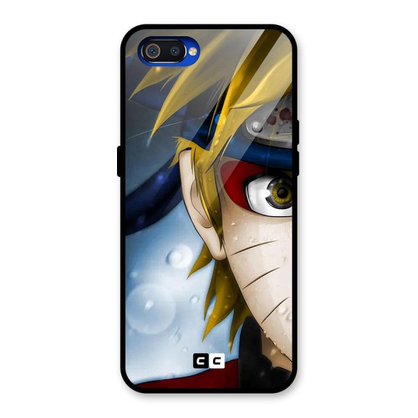 Naruto Facing Glass Back Case for Realme C2