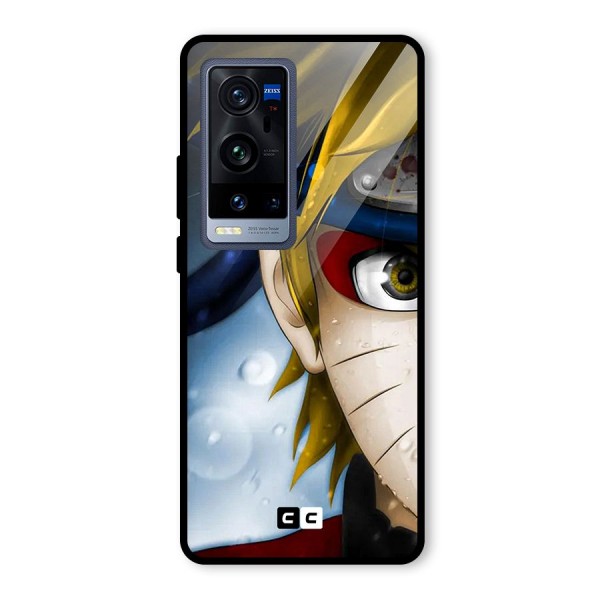 Naruto Facing Glass Back Case for Vivo X60 Pro Plus