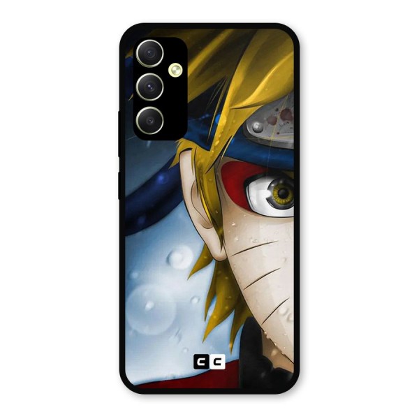 Naruto Facing Metal Back Case for Galaxy A34