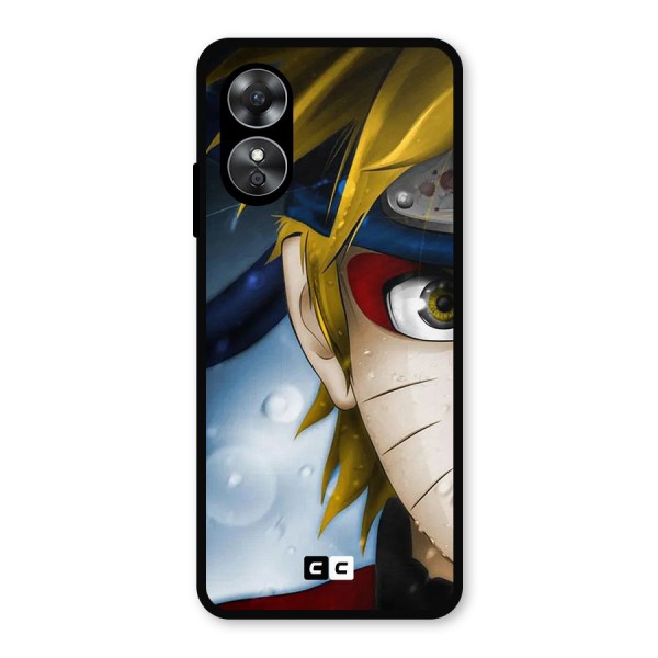 Naruto Facing Metal Back Case for Oppo A17