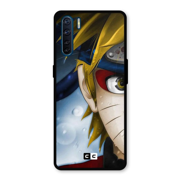 Naruto Facing Metal Back Case for Oppo F15