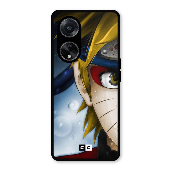 Naruto Facing Metal Back Case for Oppo F23