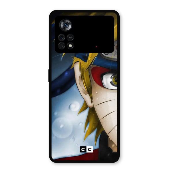 Naruto Facing Metal Back Case for Poco X4 Pro 5G