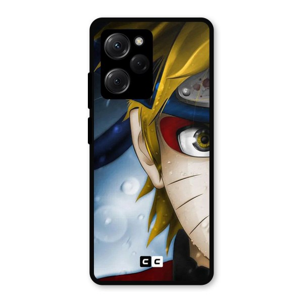 Naruto Facing Metal Back Case for Poco X5 Pro