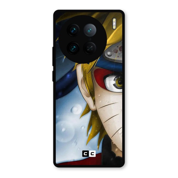 Naruto Facing Metal Back Case for Vivo X90 Pro