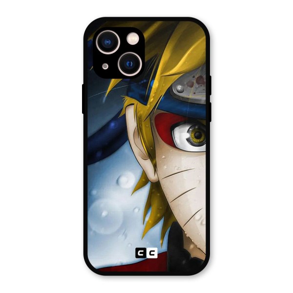 Naruto Facing Metal Back Case for iPhone 13