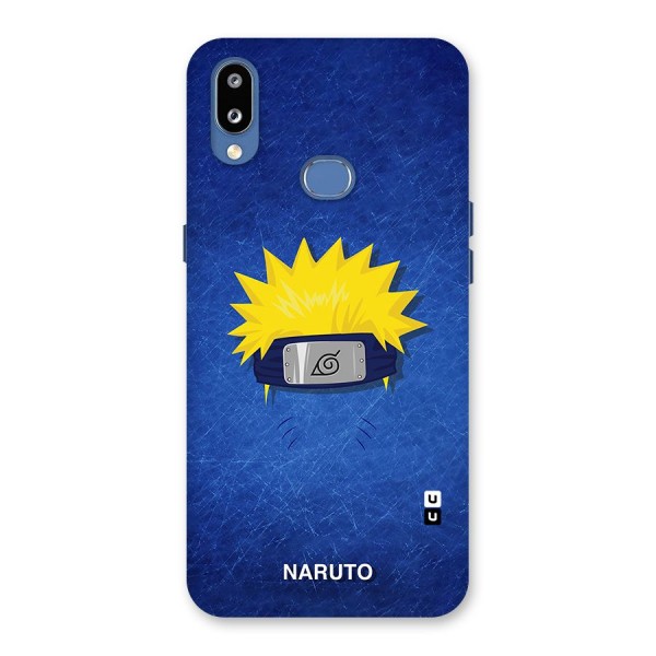 Naruto Headband Minimal Back Case for Galaxy M01s