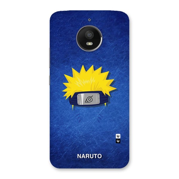 Naruto Headband Minimal Back Case for Moto E4 Plus