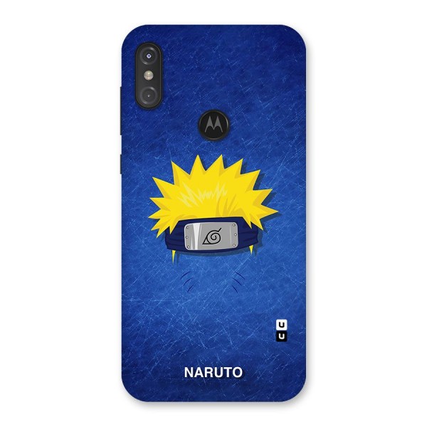 Naruto Headband Minimal Back Case for Motorola One Power