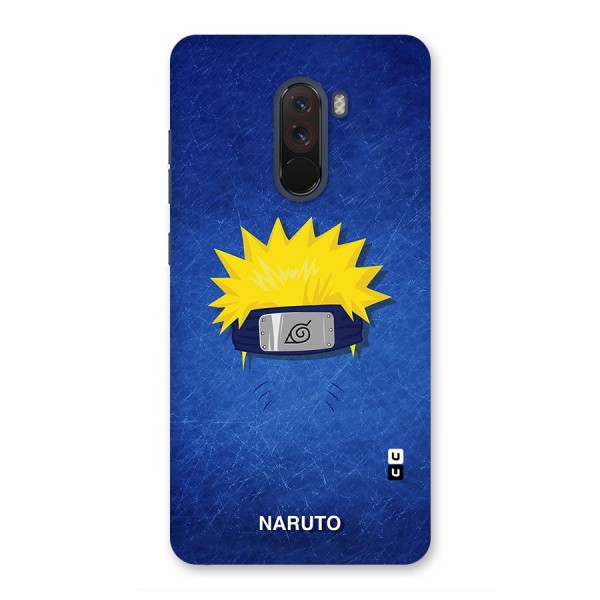 Naruto Headband Minimal Back Case for Poco F1