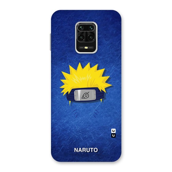 Naruto Headband Minimal Back Case for Redmi Note 9 Pro